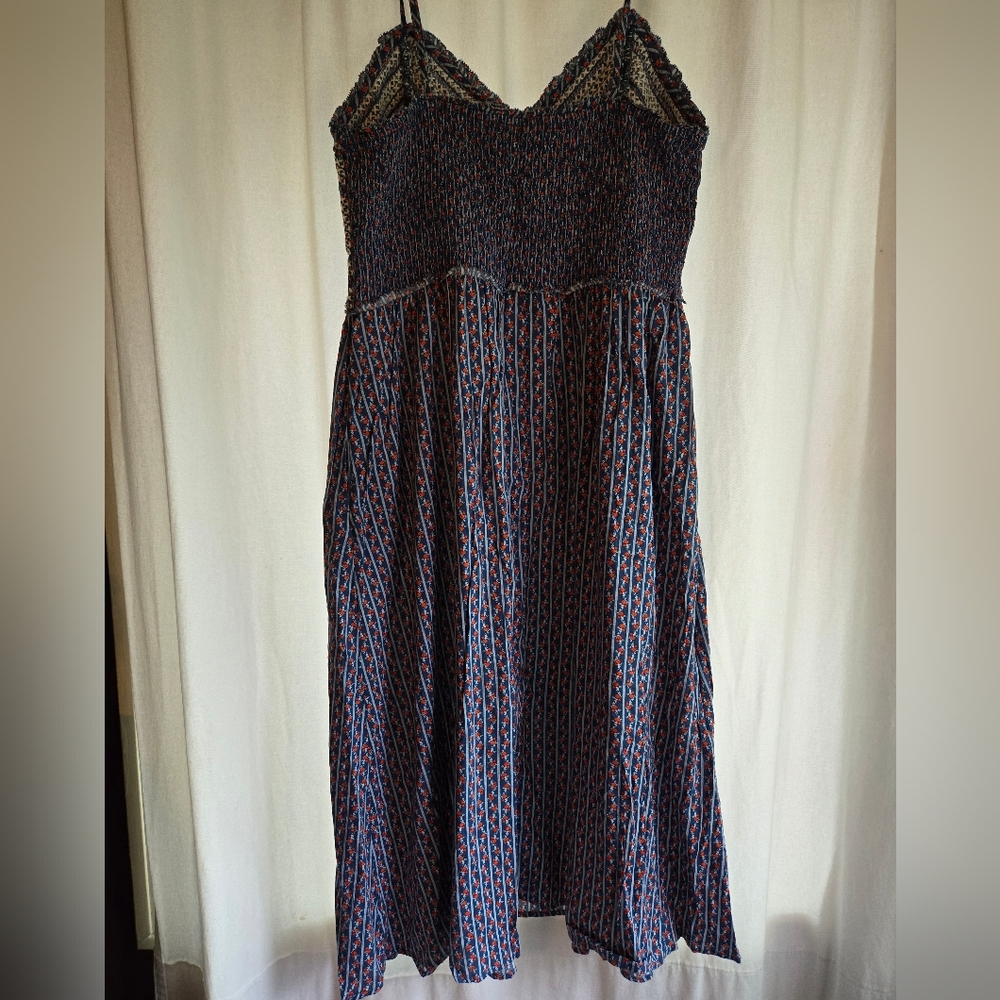 Unique Old Navy Sleeveless Midi Dress With Pockets - Picture 2 of 7